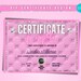 HAIR GIFT VOUCHER, Hair Gift Coupon, Nails Printable Coupon, Gift ...