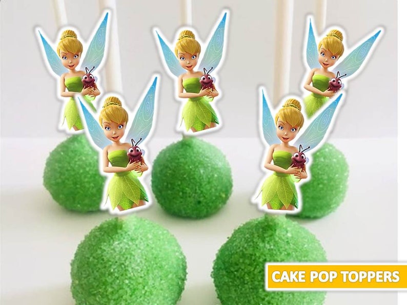tinkerbell cake topper figures