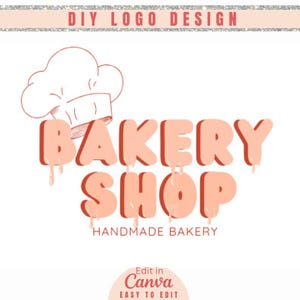 Bakery Logo, Cake Logo Design, Baking Logo, Cake Logo, Canva Template, Bakery Labels, Bakery Logo Design Custom, Bakery Business logo design