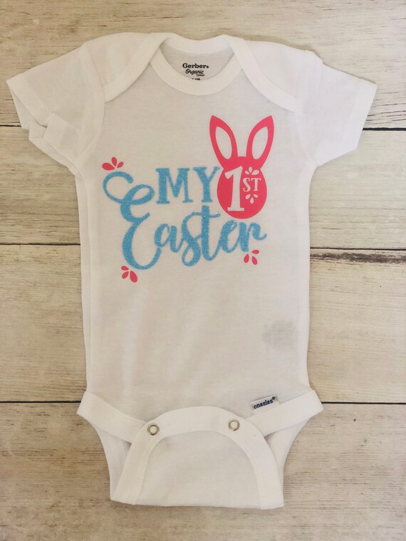 my 1st easter onesie