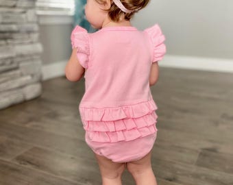 Baby Girl Ruffle Bum Bodysuit