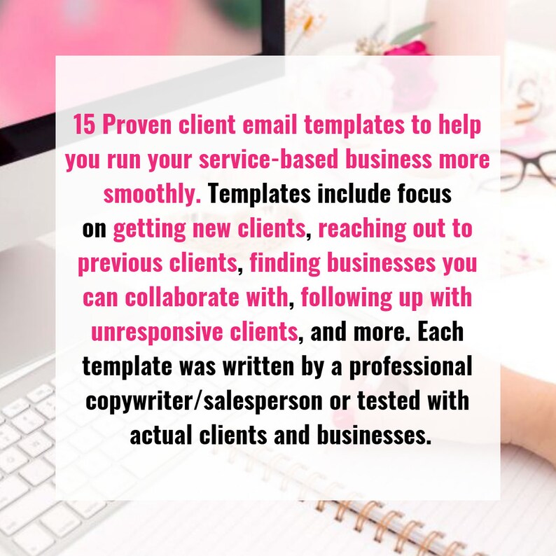 Freelancer's Client Email Pitch Templates Bundle 15 Etsy