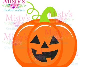 Jack O Lantern SVG, Halloween SVG, Digital cut file, Pumpkin clipart, instant download, fall
