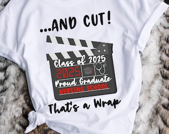 Nursing School Graduate Class of 2025 Digital Download PNG File - Nurse Graduation Design &#39;25 -Nursing Degree Funny Quote