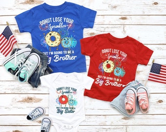 4th of july big brother shirt