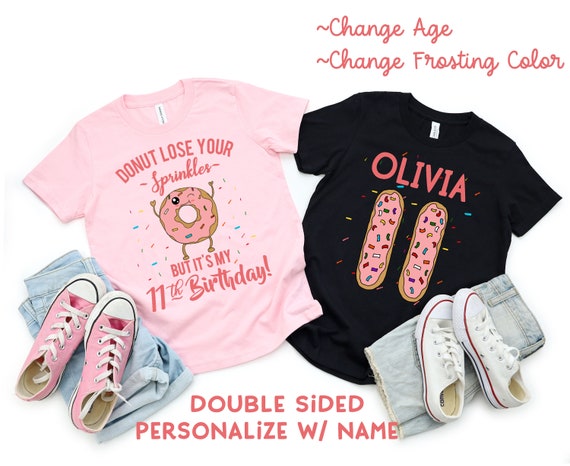 Donut Shirt - 11th Birthday Donut Shirt - 11th Birthday