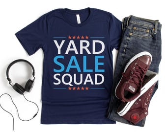 Shirt Yard Sale - grappige bijpassende outfit Yard Sale Squad - T-shirt Yard Sale