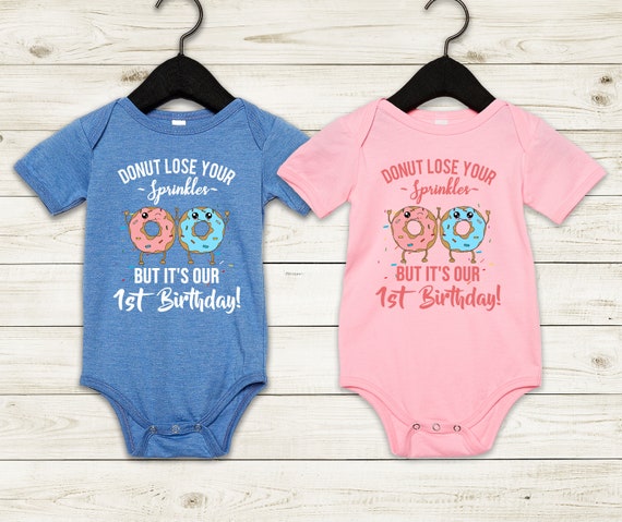 Donut Funny 1st Birthday Shirt Matching Family Cake Donut Funny 1st Birthday Shirt Matching Family Cake