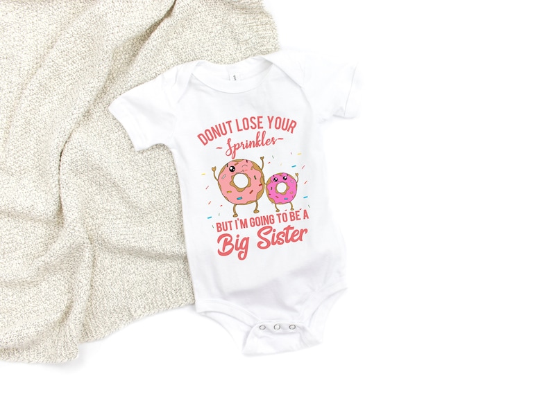 girls big sister pregnancy announcement bodysuit