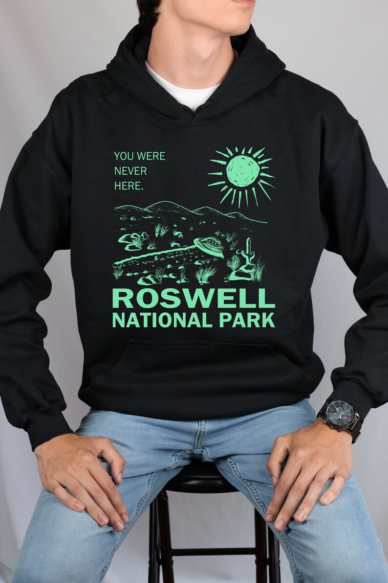 roswell black hoodie