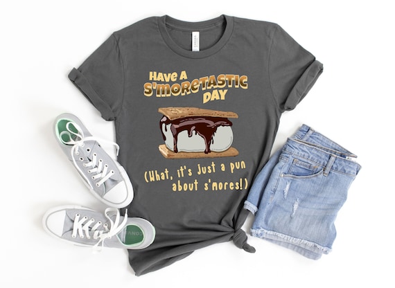 But First S'mores Funny Campfire Camper Distressed T-Shirt But First S'mores Funny Campfire Camper Distressed T-Shirt