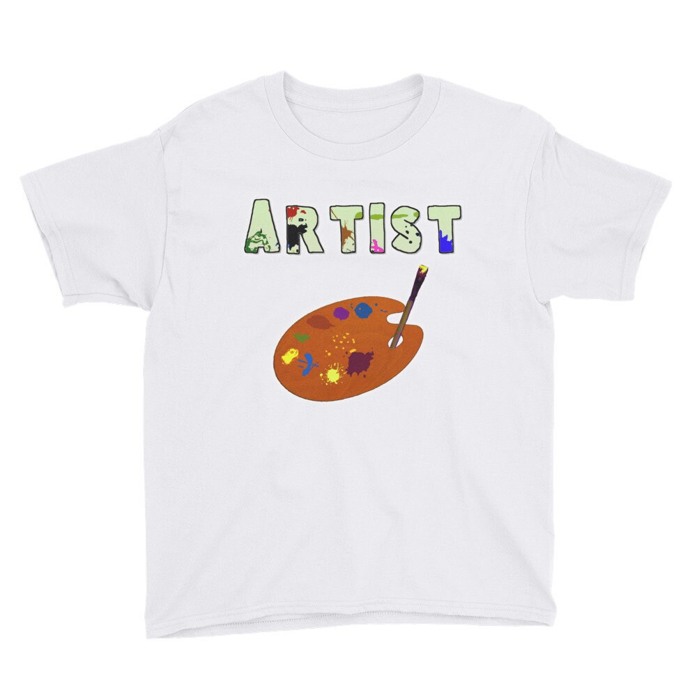 Artist Kids T-Shirt Gift Idea for Artists Kids Tee with | Etsy