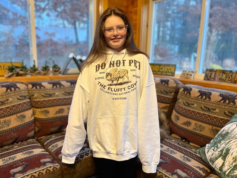 Do not pet the fluffy cows Yellowstone hoodie