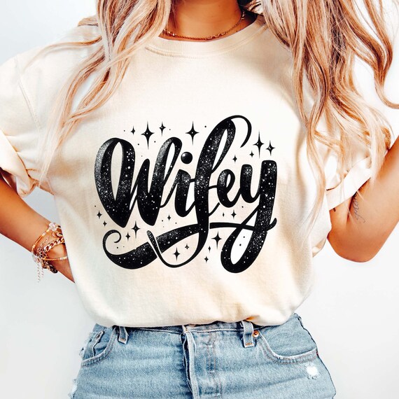 Wifey PNG, Wifey Sublimation designs, Wedding PNG, Bridal Party Shirt PNG, Bridal png, bride to be, Wifey Design, honeymoon png, trendy wife