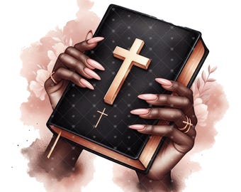 Bible Clipart, Faith Over Fear PNG, Black Girl Christian PNG, Black Girl Praying Design, Black Girl Art, Nail Designs, God Sublimation