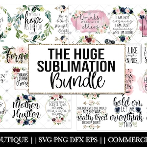 Huge Sublimation Bundle, Mug PNG Files, Mama Sublimation Download, Christian Sublimation Transfer, Instant Download, Print and Cut