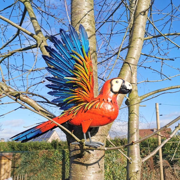 Parrot Outdoor Decor Etsy