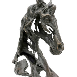 Père `S Papa Spéciale Cadeau Cheval Bronze Sculpture Fabriqué Par