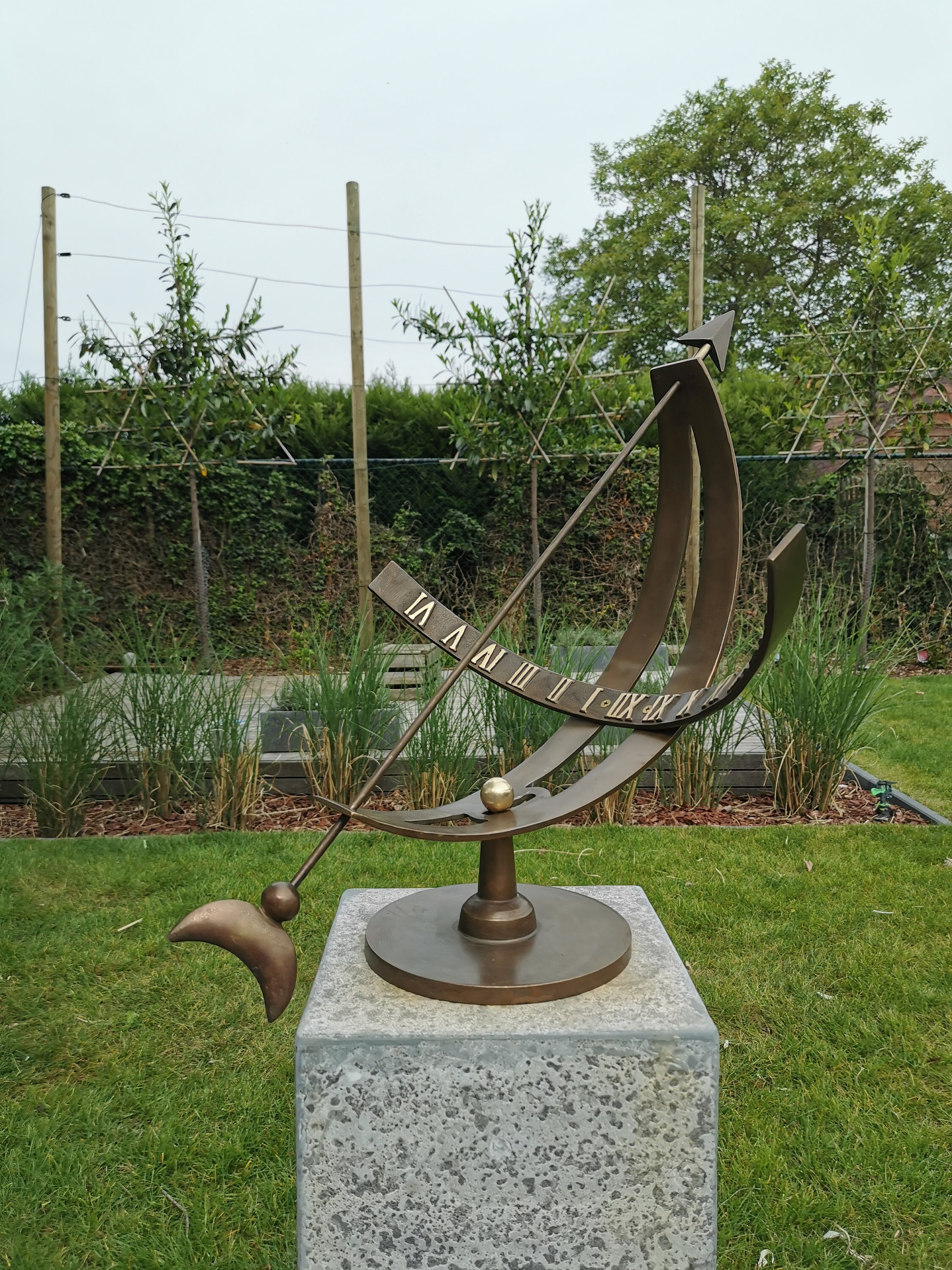 Bronze Sundial Garden sculpture Bronze Armillary