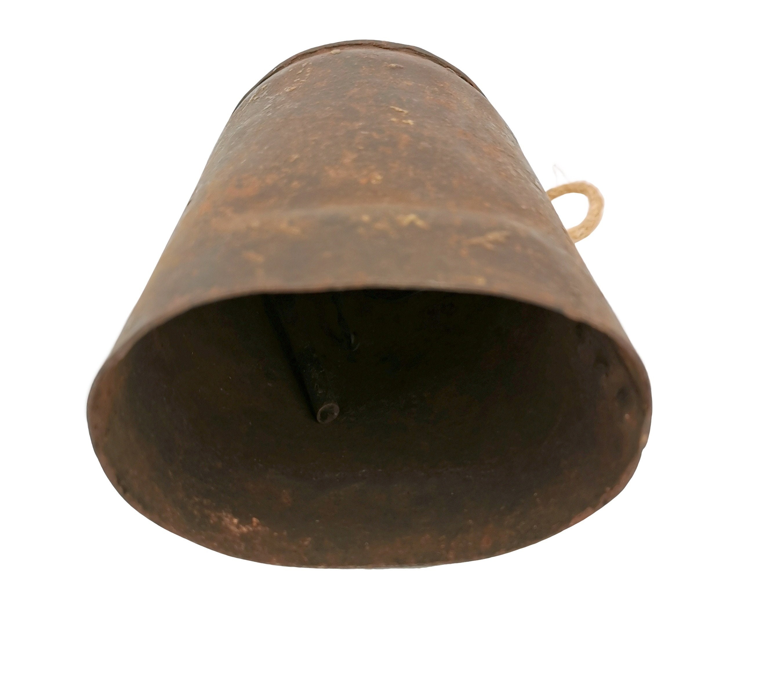 Antique cow bells Lot of 9 pieces Wooden cow bells and metal cow bells