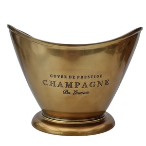 Champagne Du Louvois Wine Cooler/Champagne cooler/champagne ice bucket Silver alluminium image 1