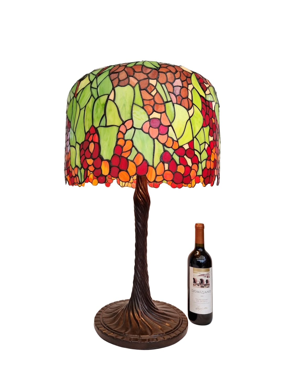 Large Tiffany Style Lamp Stained Glass Lamp Romantic Home Decor