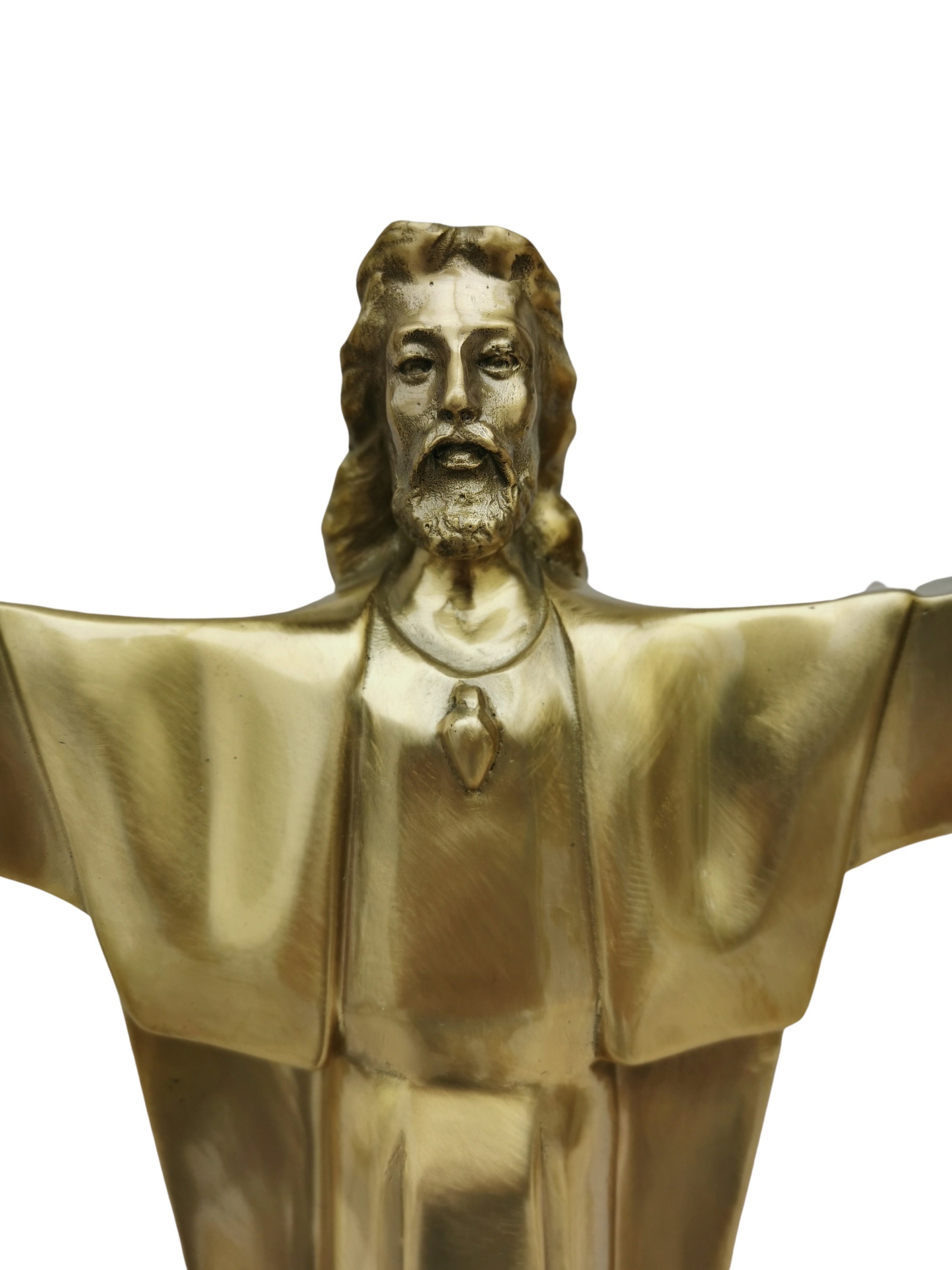 Bronze statue of Christ Jesus our lord