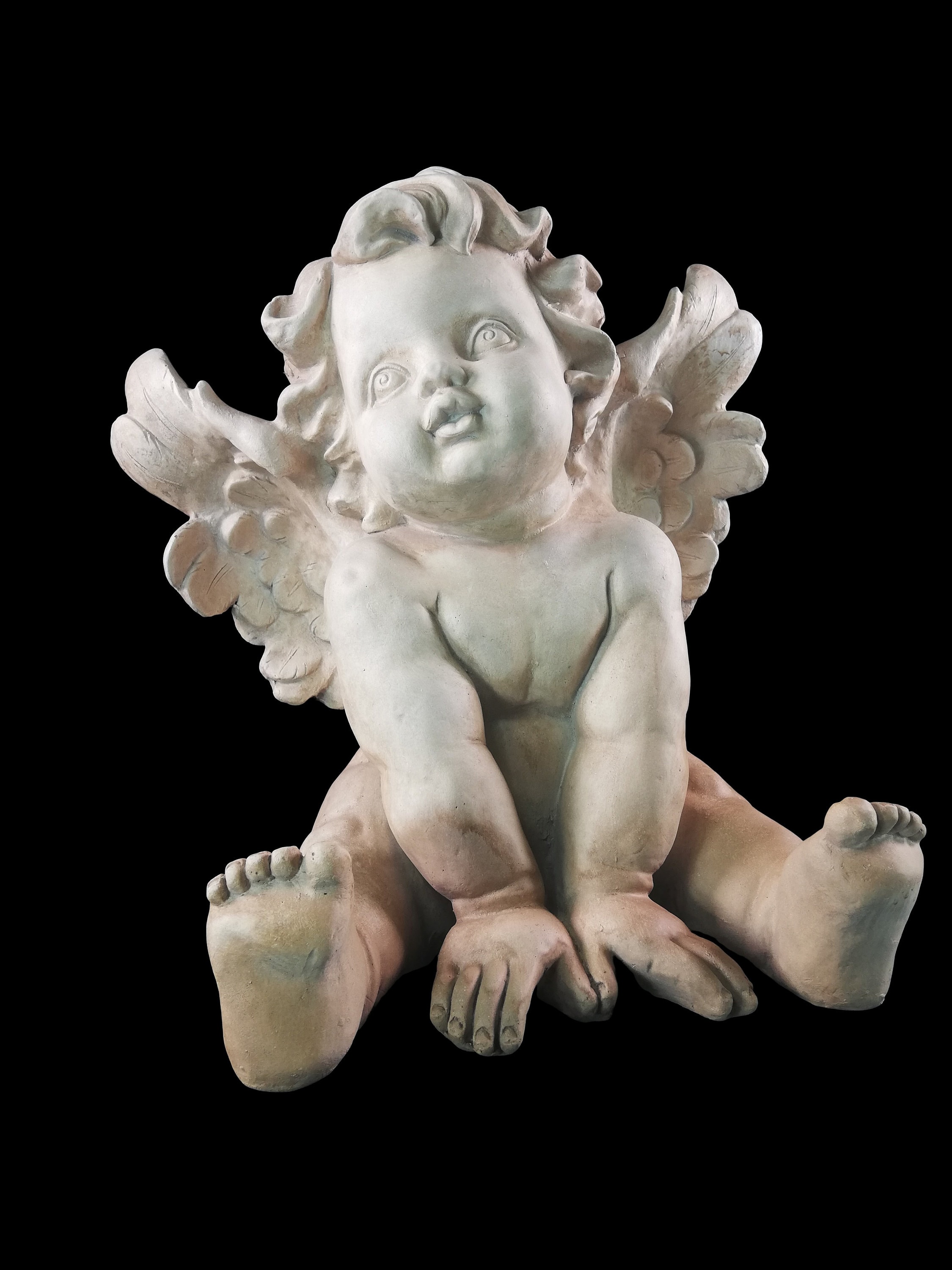 Xl sculpture of an Angel / Cherub