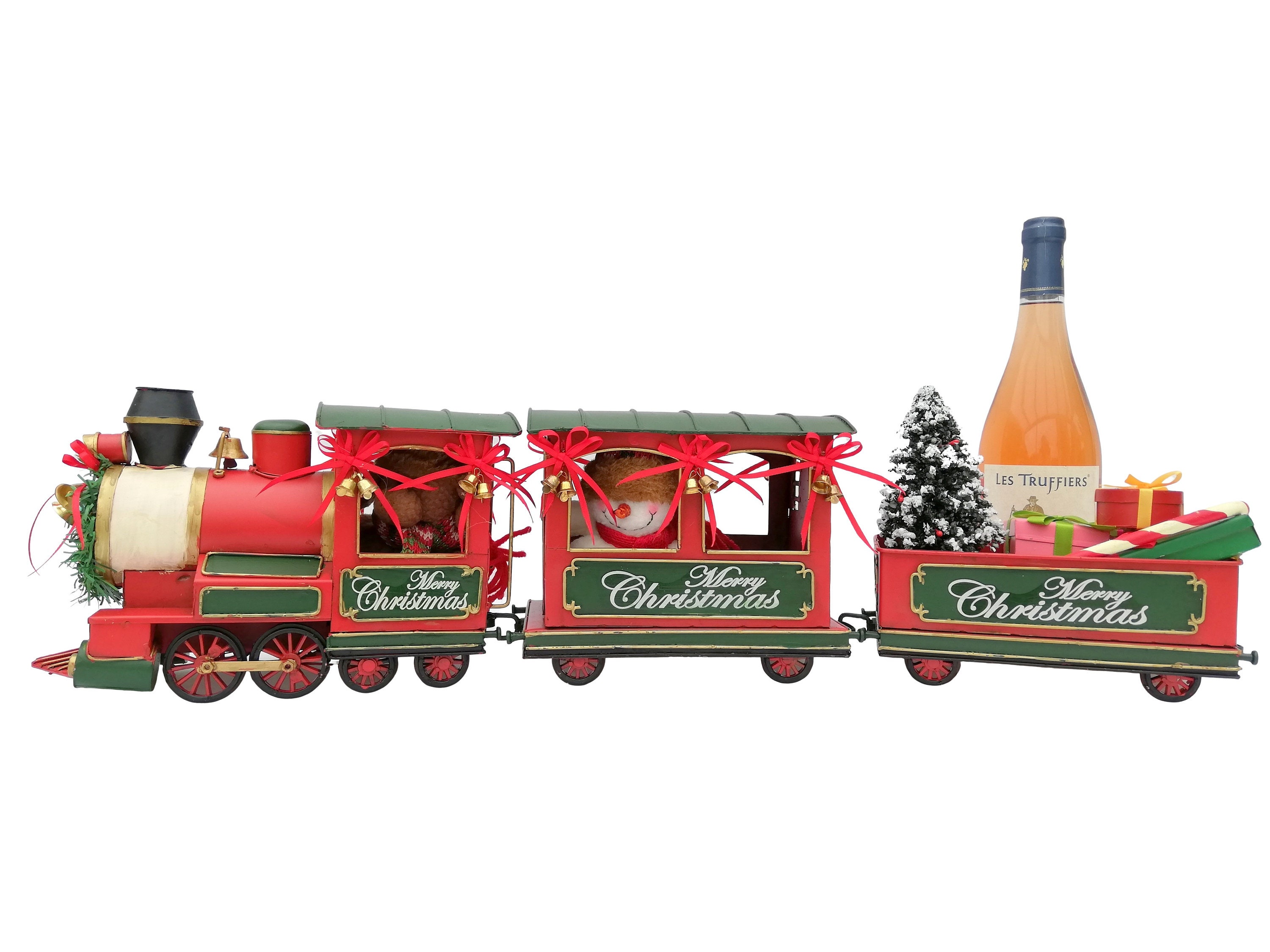 Christmas Train - Christmas decoration &amp; ornaments handmade train