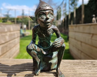 Waldgewölbe in Bronze - Schöne Gartenzwerg