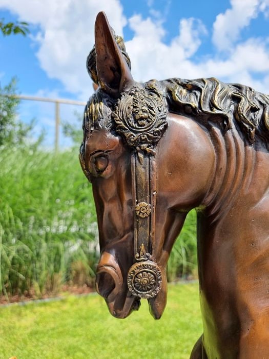 Very large sculpture of a horse Bronze Classical bronze horse