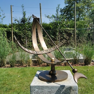 Bronze Sundial - Garden sculpture - Bronze Armillary