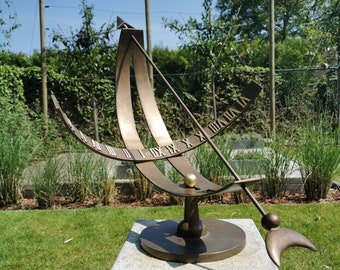 Bronze Sundial - Garden sculpture - Bronze Armillary
