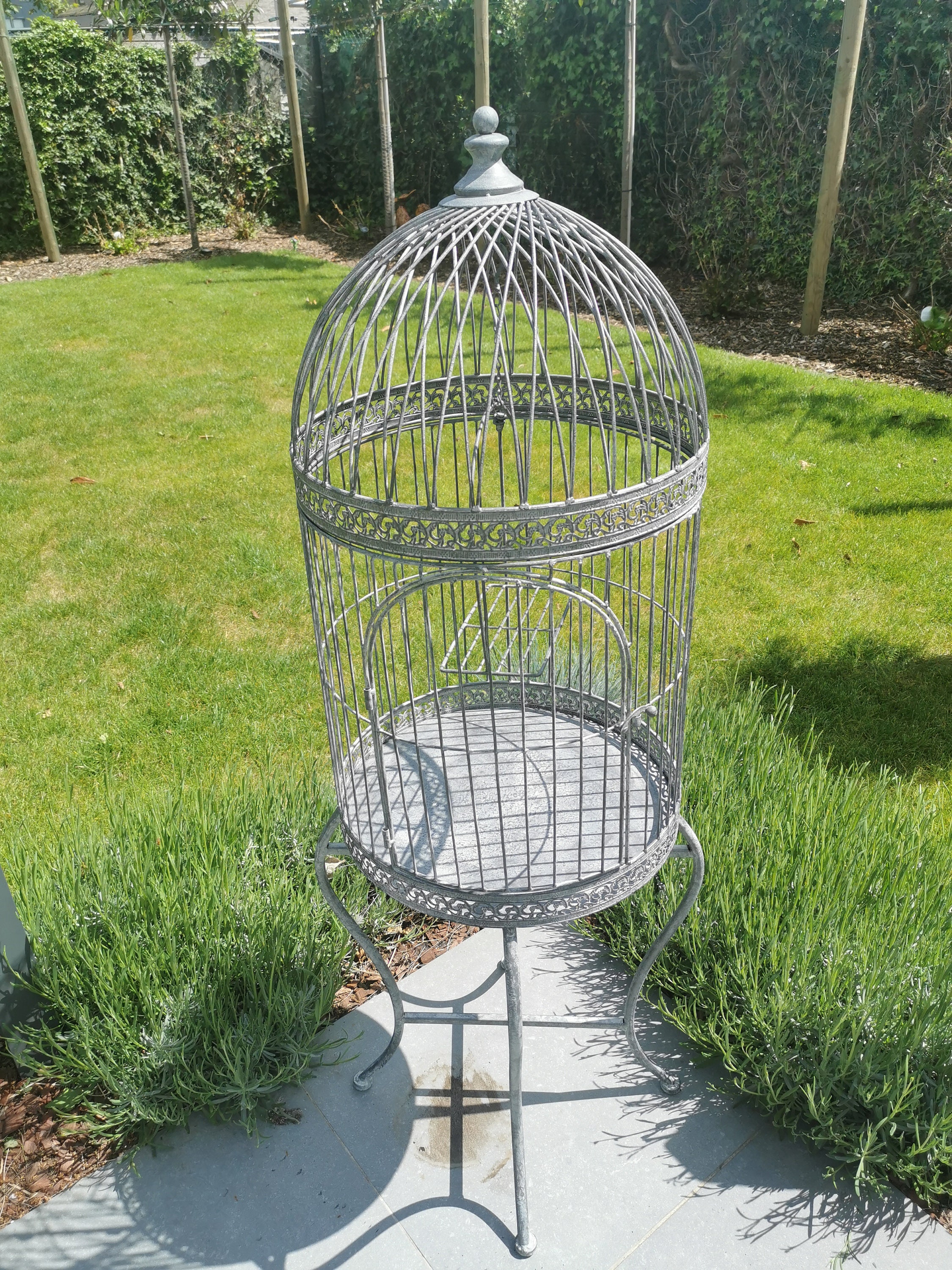 Cage à Oiseaux Sur Pied à Décor Chinoisant -19°