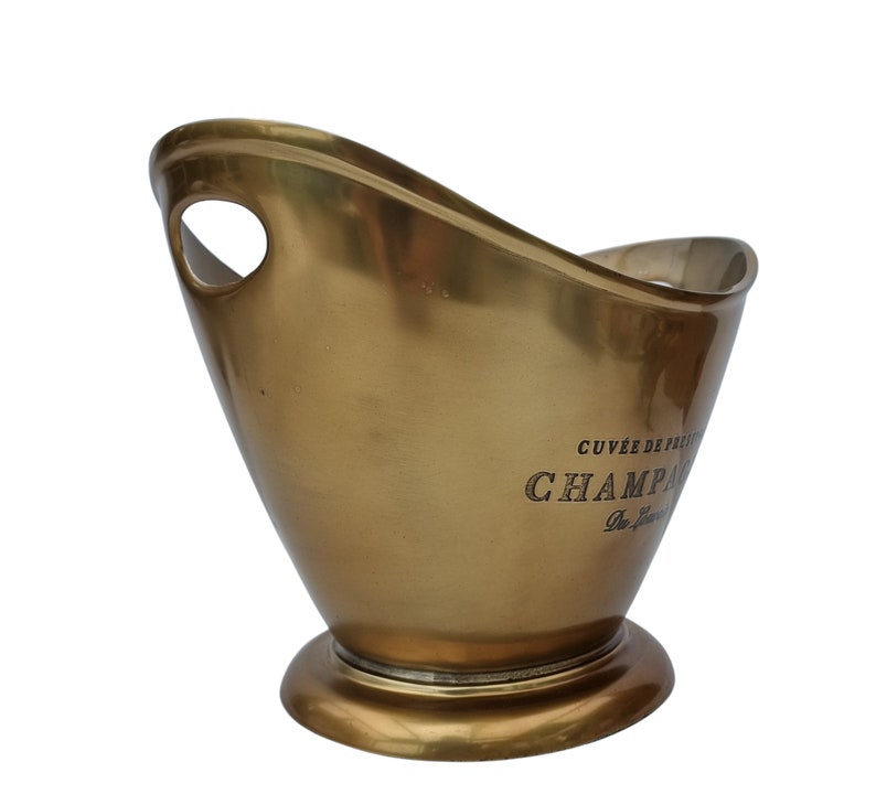 Champagnerkübel / Eiskübel Bronzefarben Bild 8