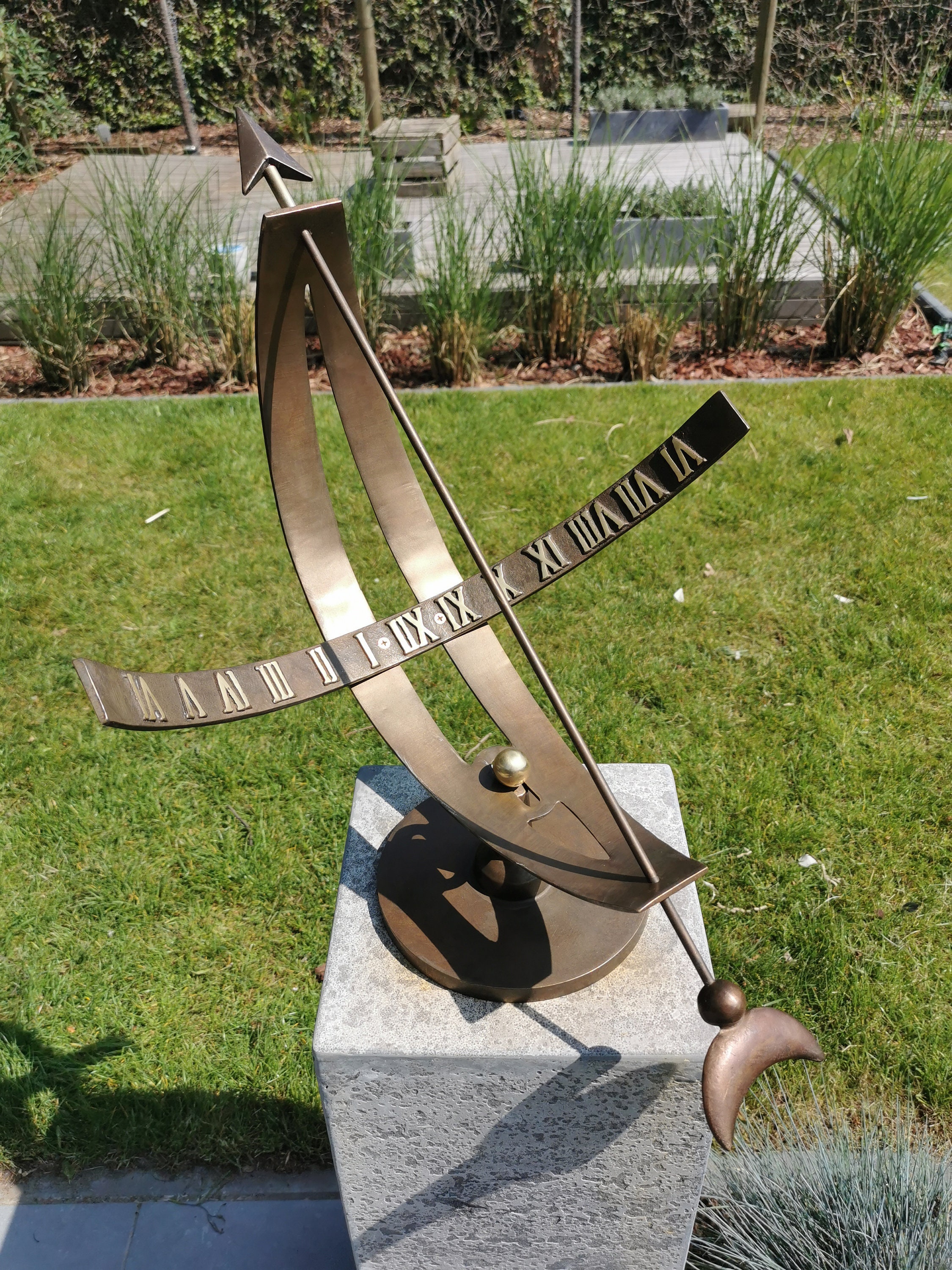 Bronze Sundial Garden sculpture Bronze Armillary