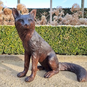 Sculpture de renard -  France