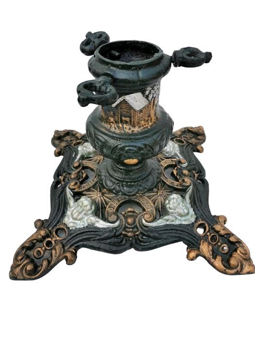 Cast iron Christmas tree stand tree stand Christmas decor and ornaments