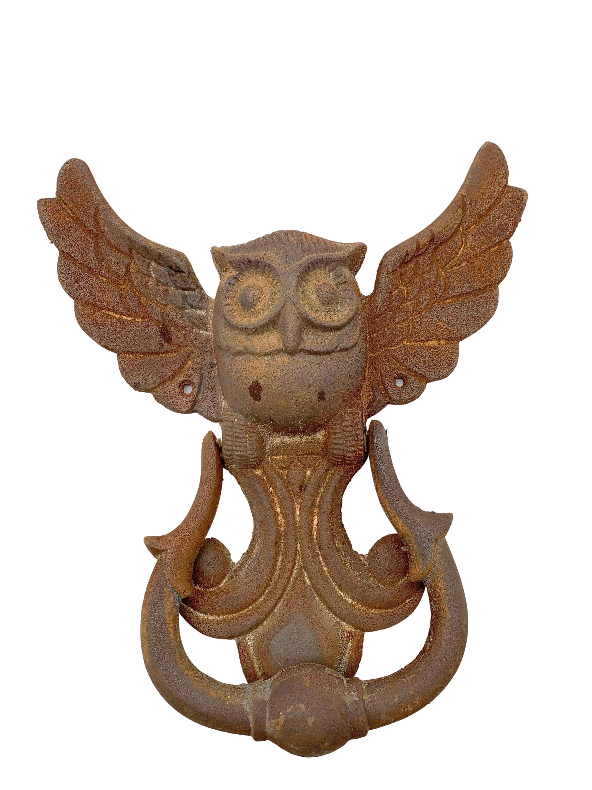 Door knocker owl brass owl door fittings classic doorbell owl