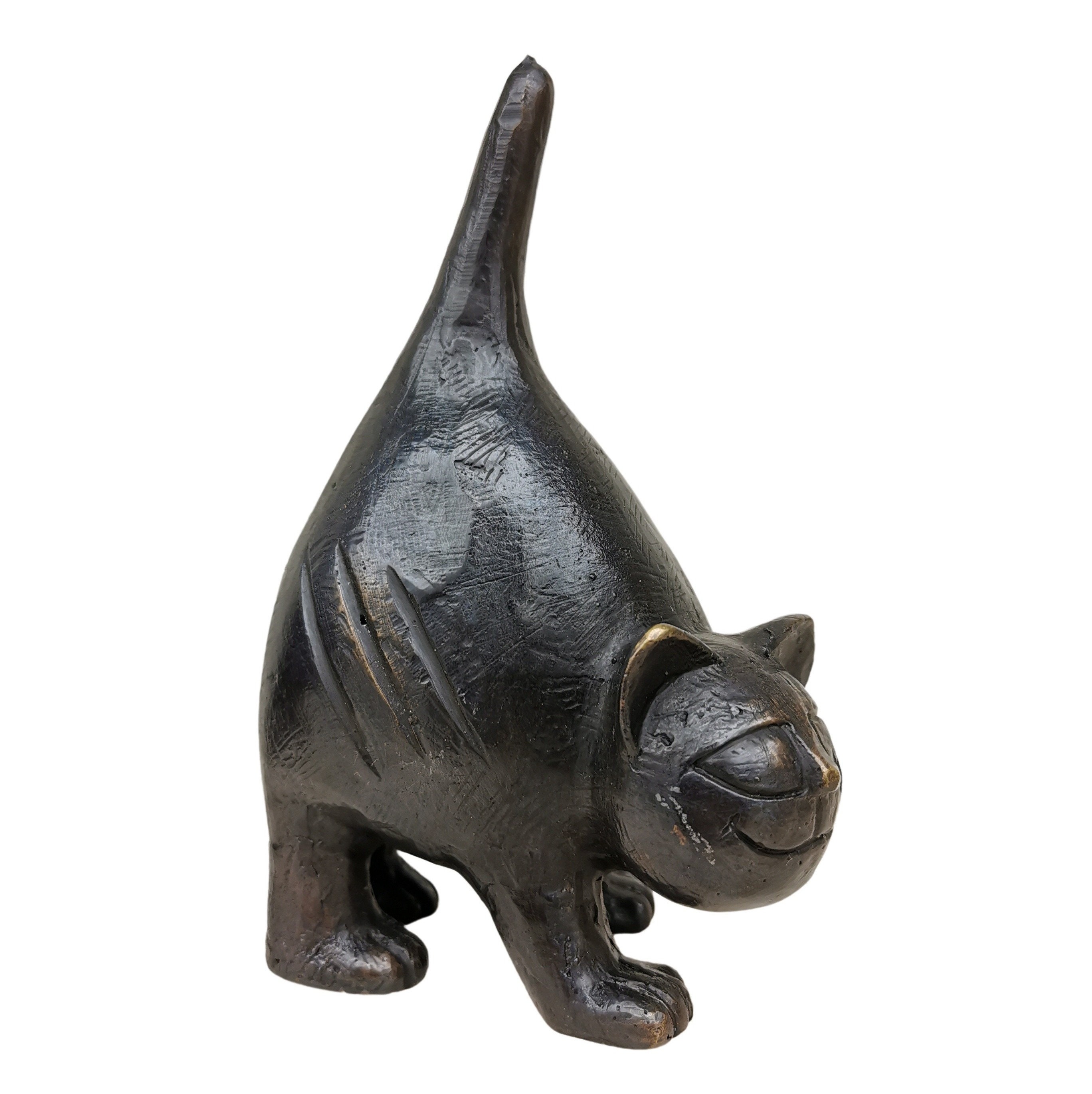 Cool Cat Ornaments Bronze Cats Toon Cats Etsy UK