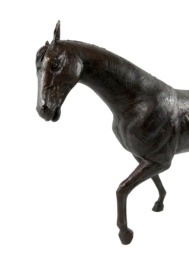Bronze Horse Statue Horse Art Bronze Horse Gift Etsy