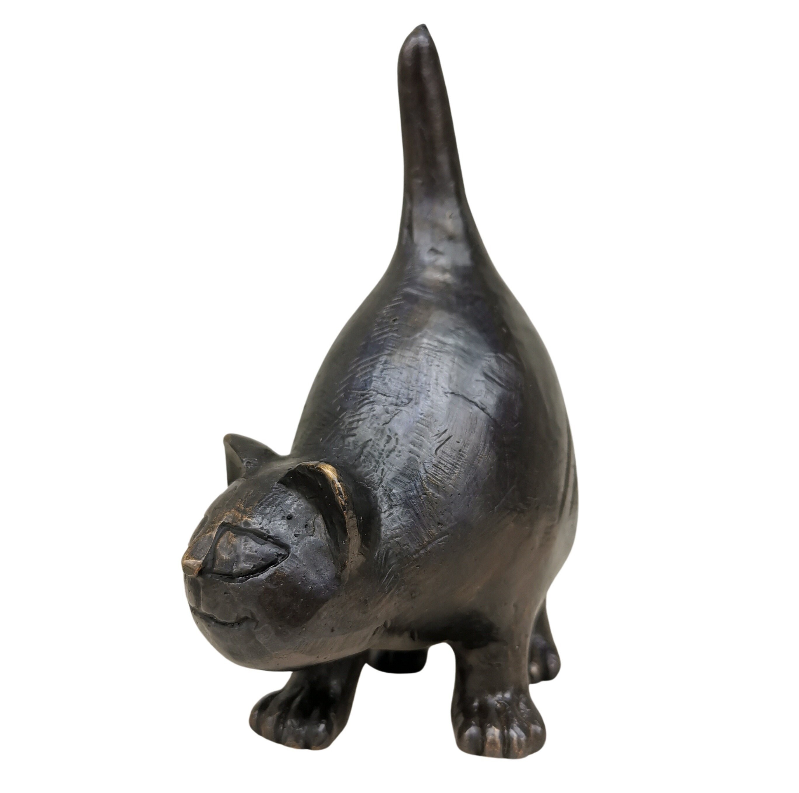 Cool cat ornaments Bronze cats Toon cats