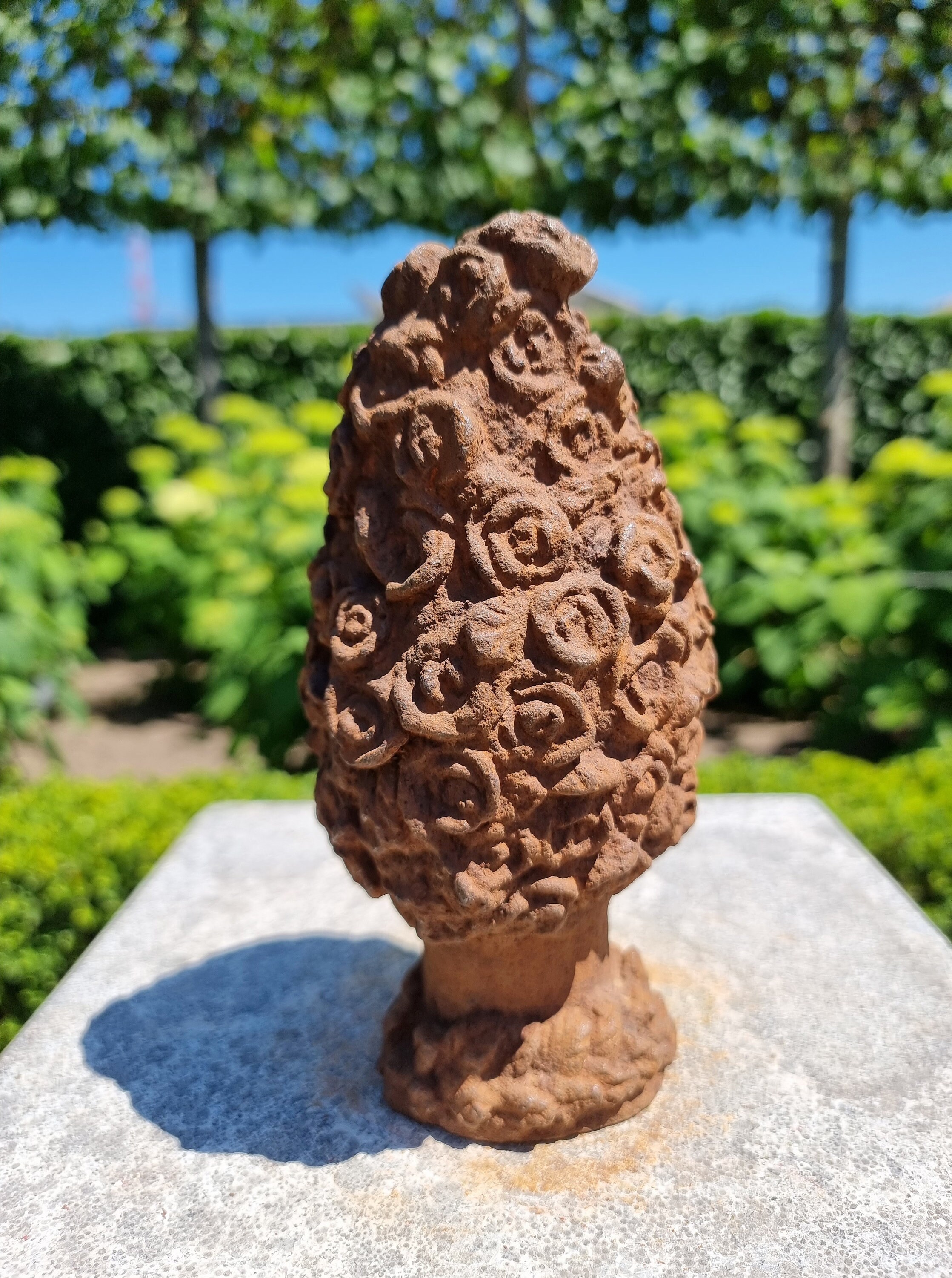 Cast Iron Garden Ornament Forest Elf Pixie of the Woods Child's