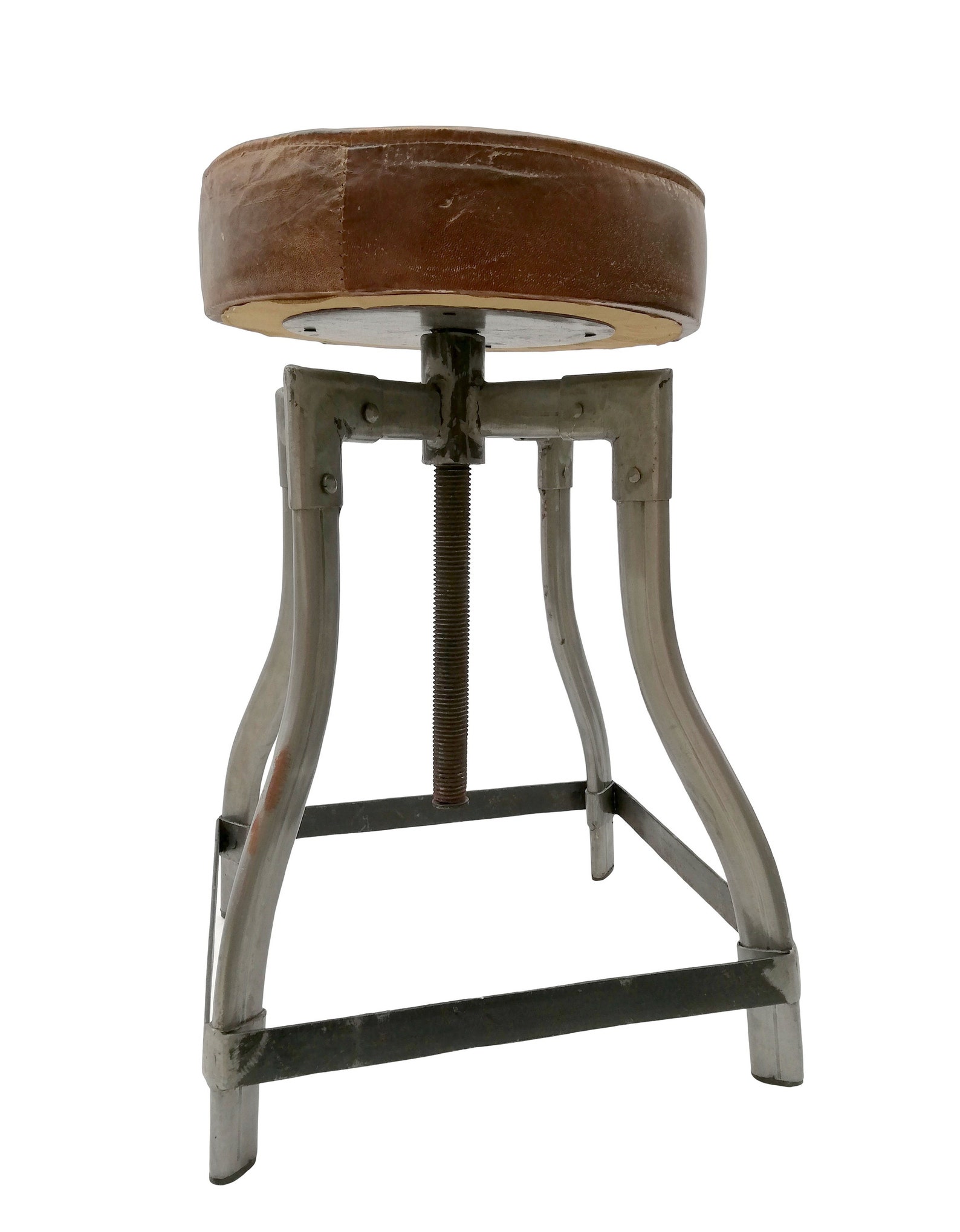 Vintage style stool sewing chair Vintage style barstool Etsy