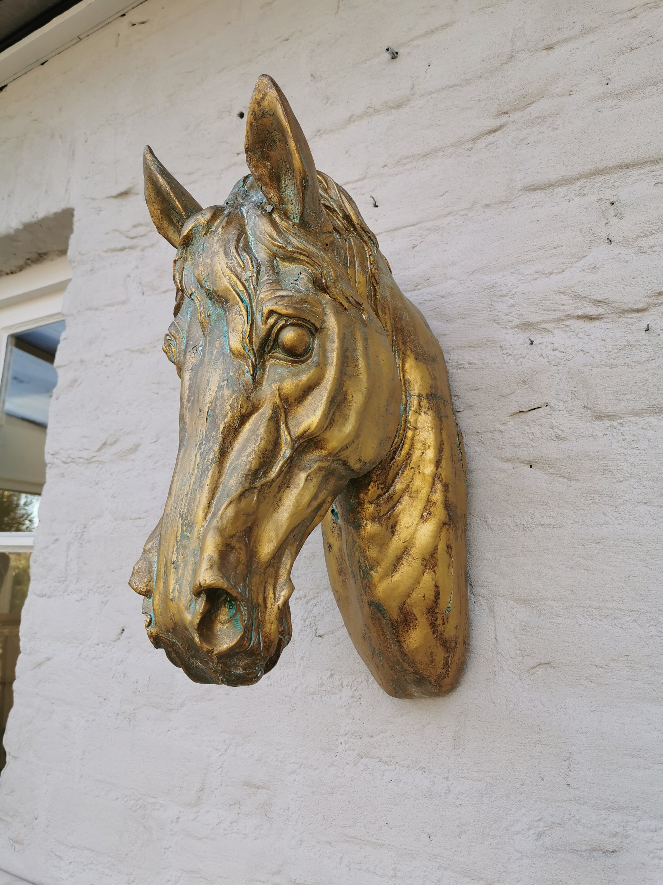 Wall mounted Horse head Horse bust Etsy