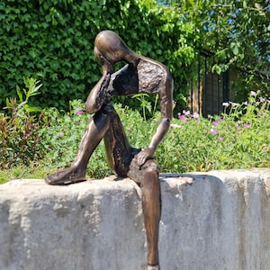 3 Stück Angeln Skelett Statue, Regal Sitter