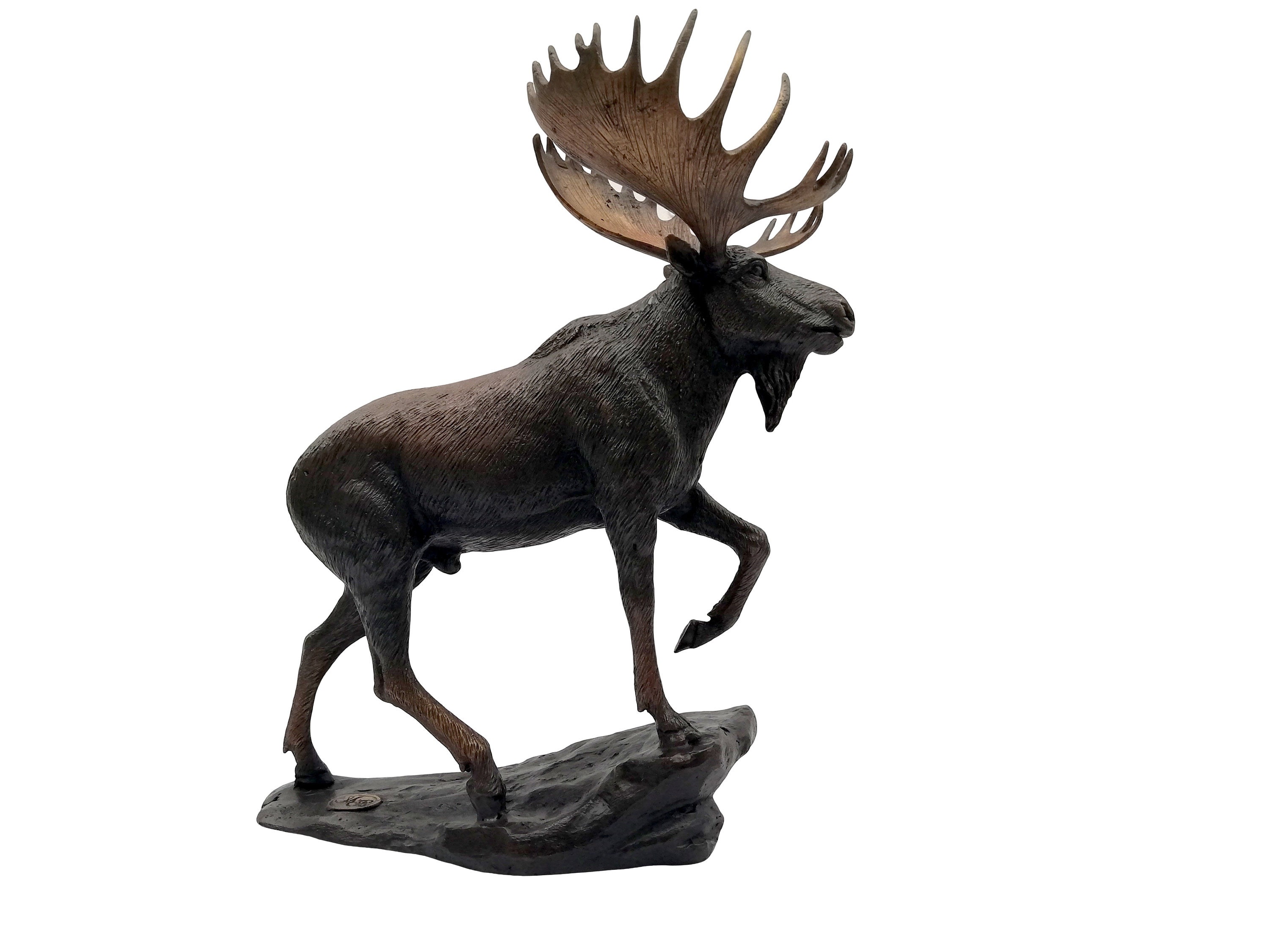 resin elk statue