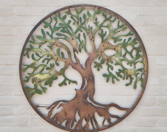 Wall Ornate - Iron wall decoration - Tree - Tree of Life