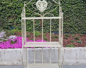 Wrought iron garden rack - Flower rack - garden and patio furniture and decoration