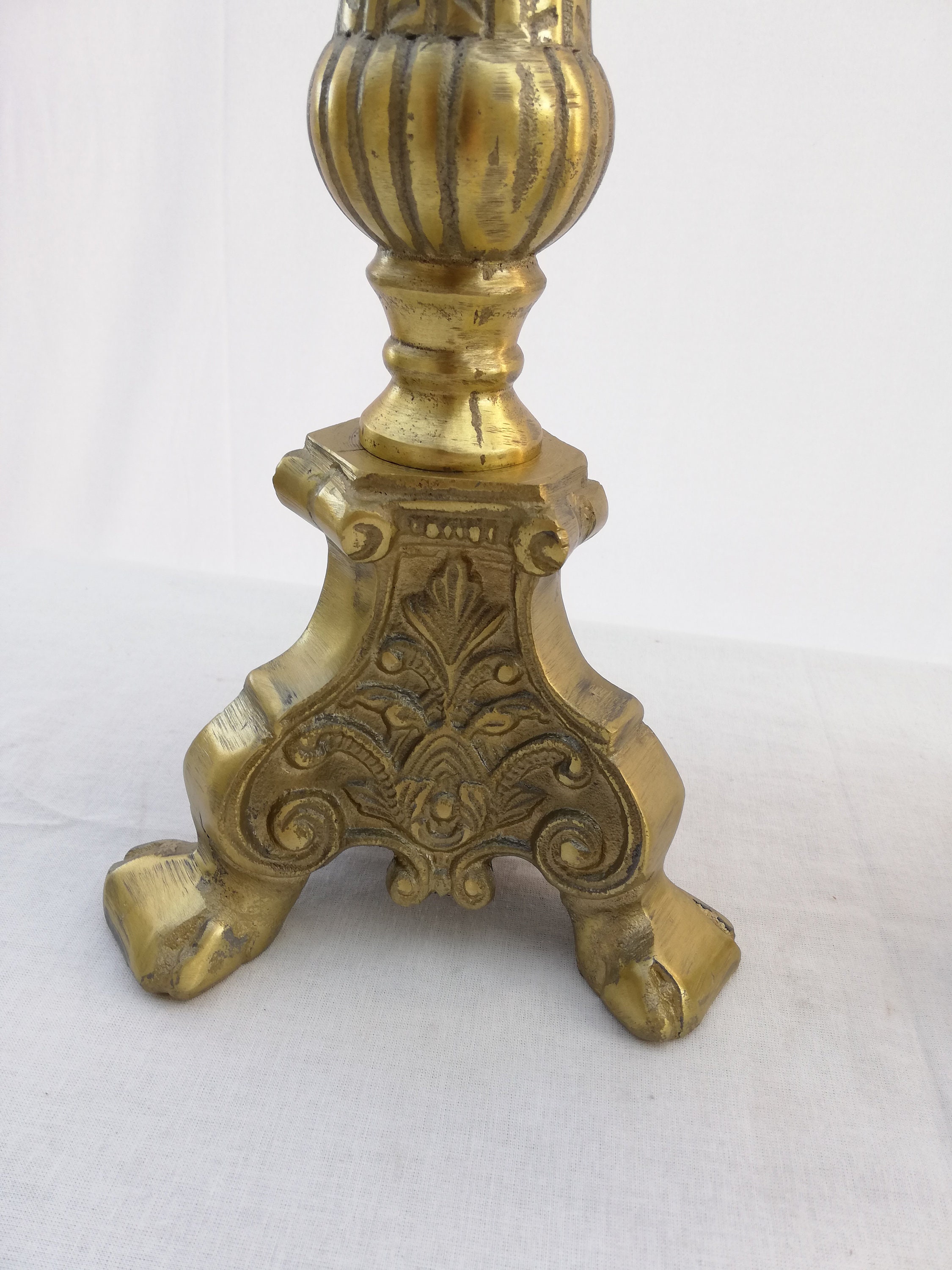 Amazing xl brass candlesticks